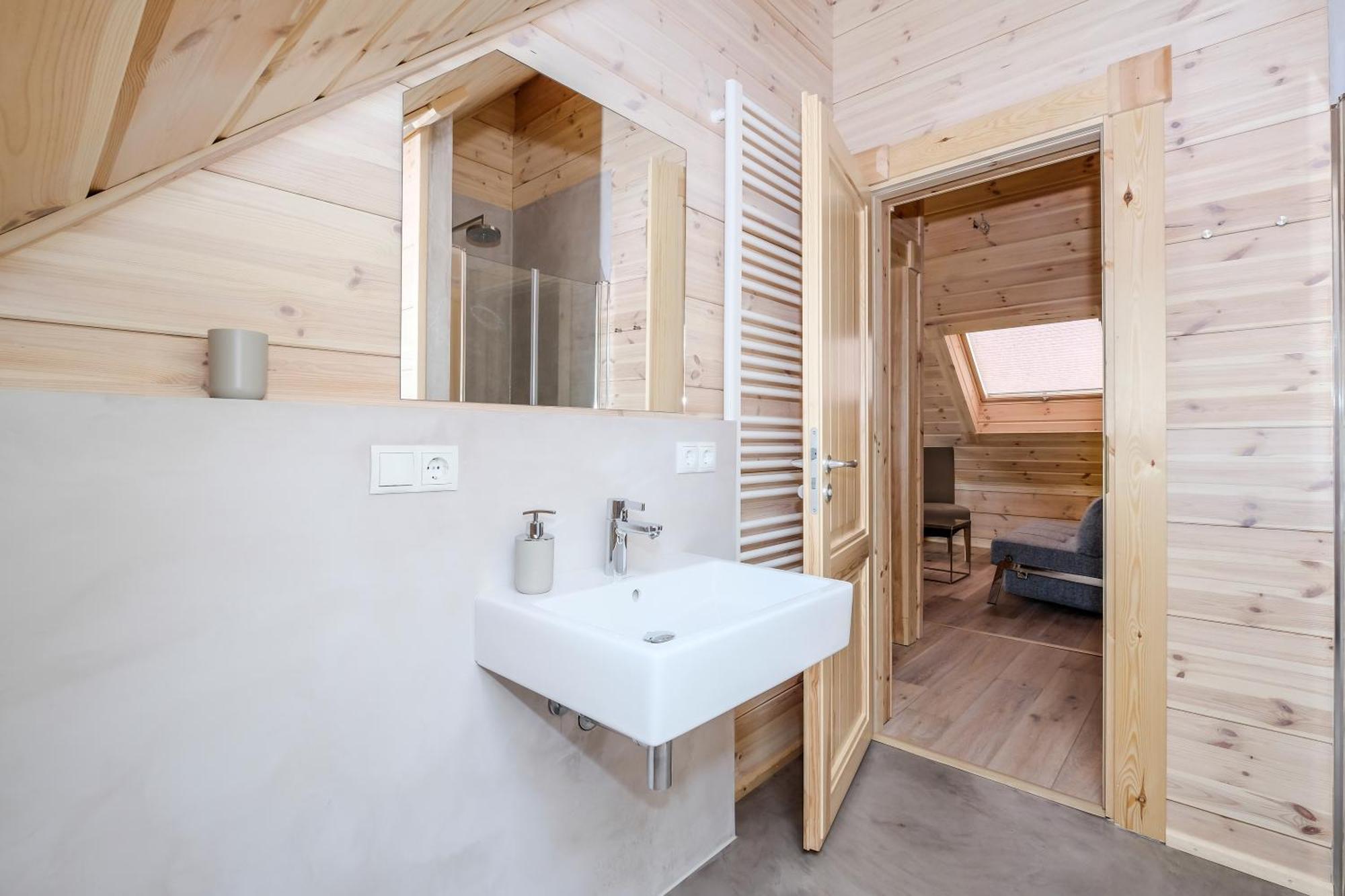 Bergwaldlodges Einklang & Blickfang 施尔奇 外观 照片