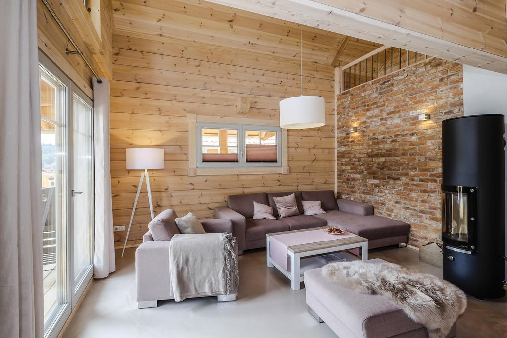 Bergwaldlodges Einklang & Blickfang 施尔奇 外观 照片